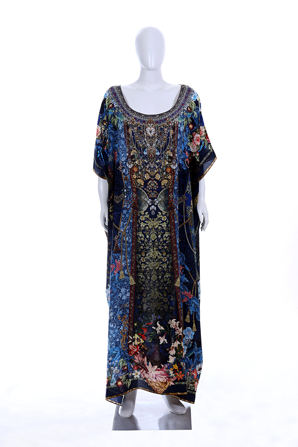 Camilla round outlet neck kaftan