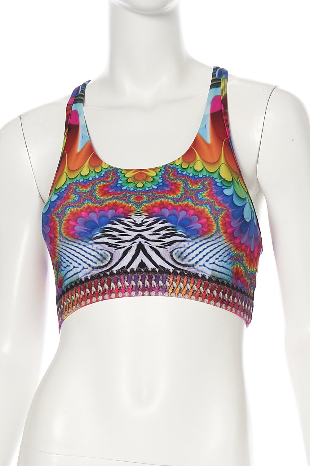 ACTIVE RACER BACK CROP