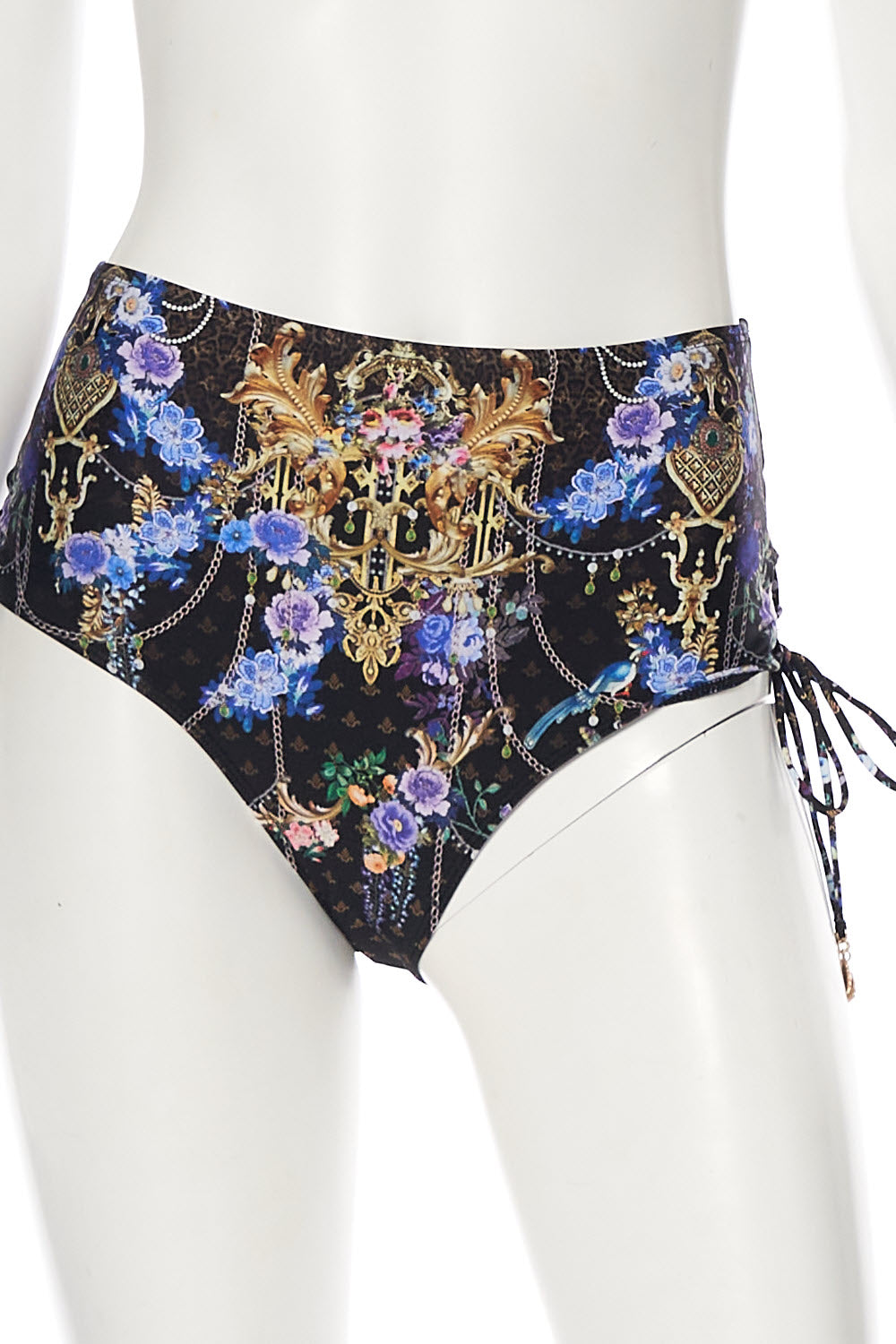 LACE UP HIGH WAISTED PANT