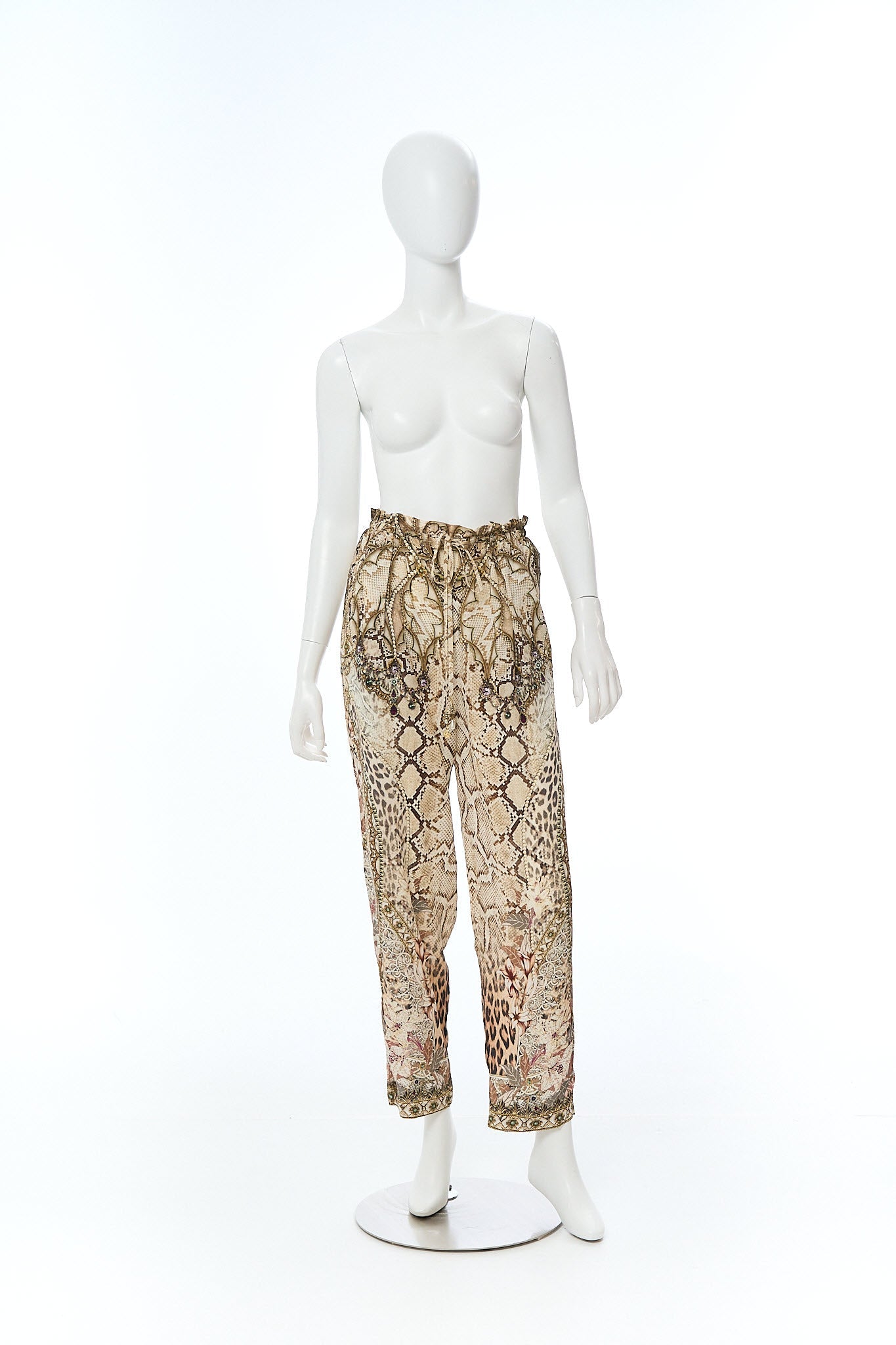 TUCK FRONT HAREM PANT