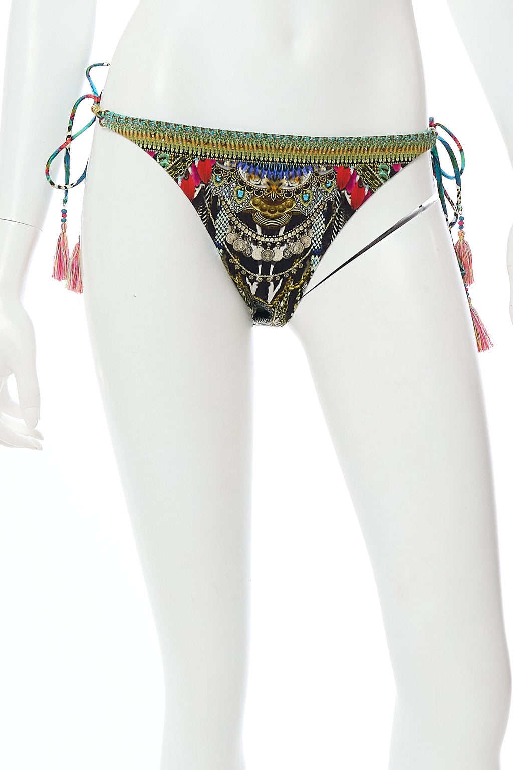STRING TIE SIDE PANT WITH RINGS