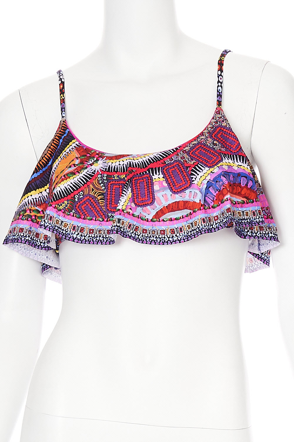 FRILL CROP TOP
