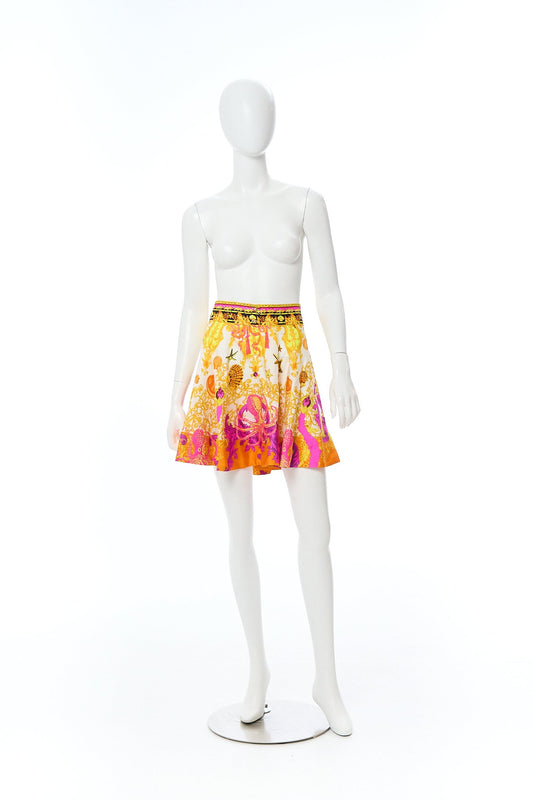 CIRCLE SKIRT W/ WAISTBAND