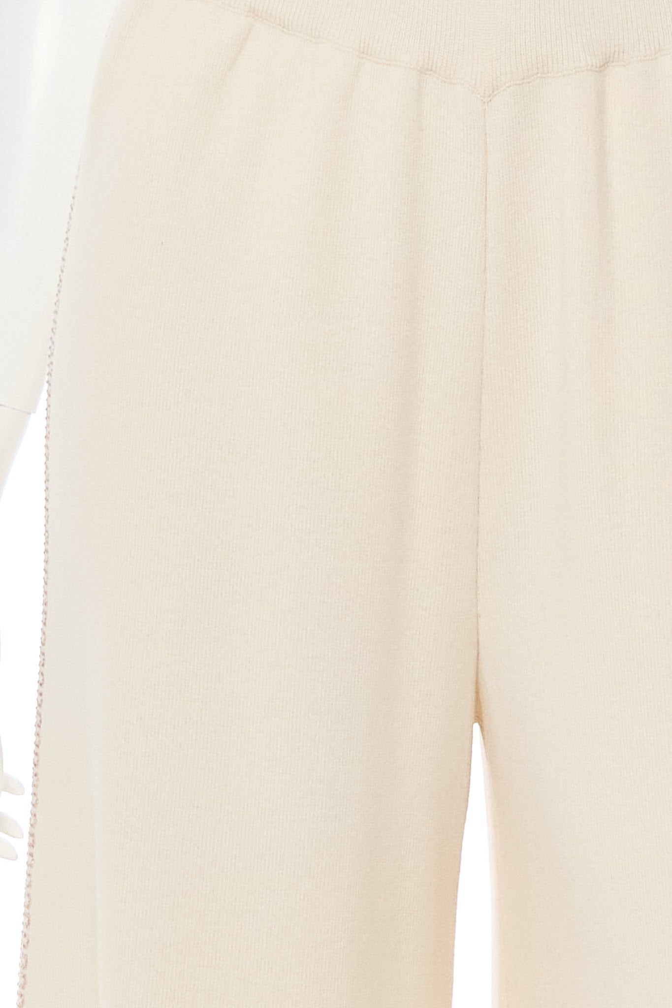 COTTON CASHMERE FLARE PANT