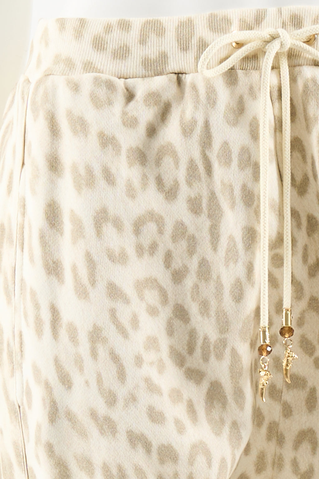 JERSEY AND SILK MIX DROP CROTCH PANT