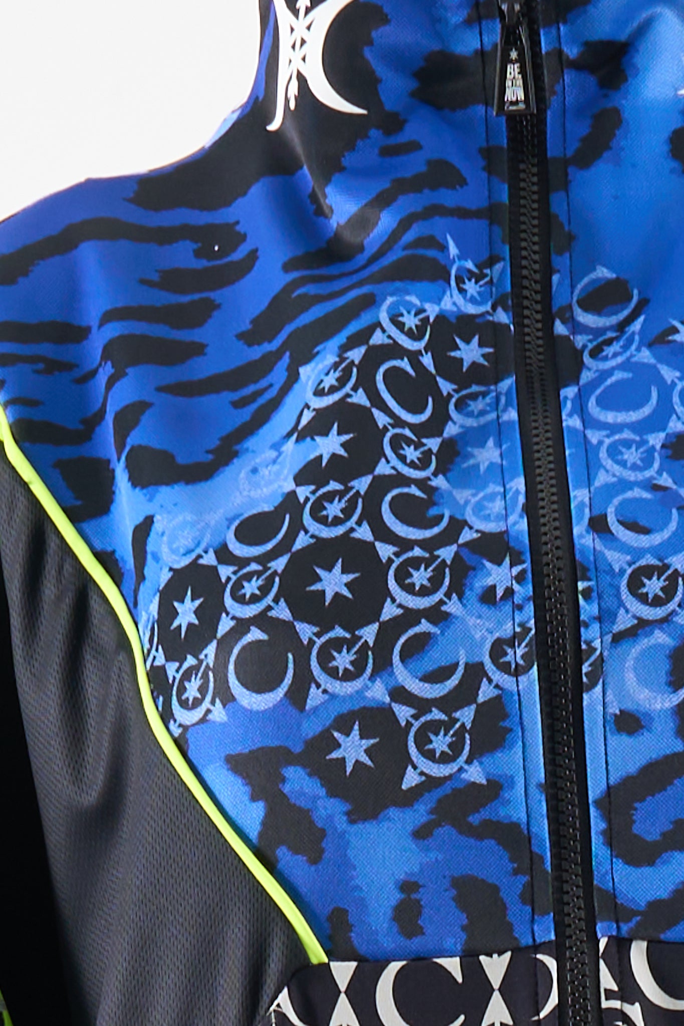 OVERSIZED SPLICED SPORTS JACKET