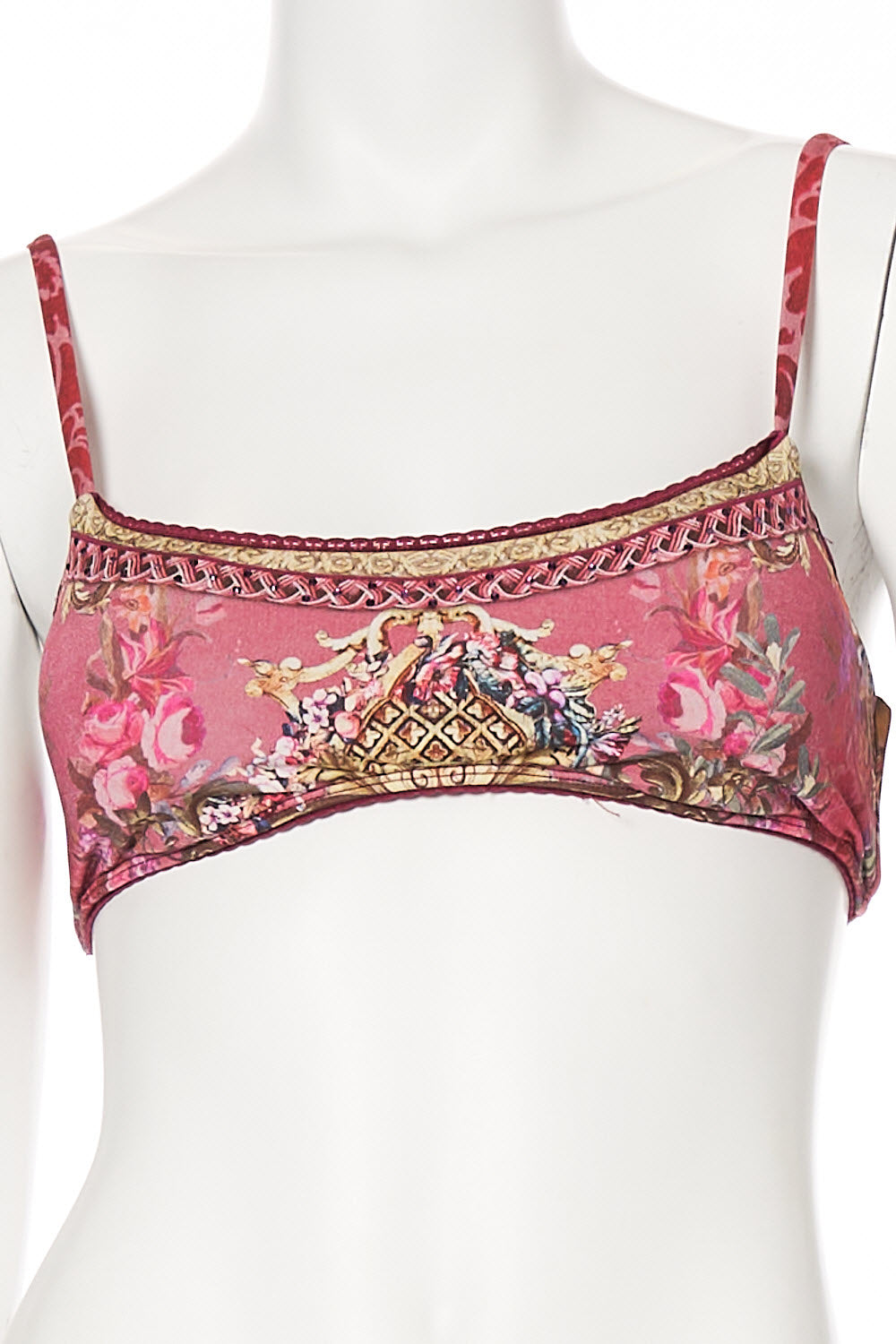 LACE UP BACK CROP TOP