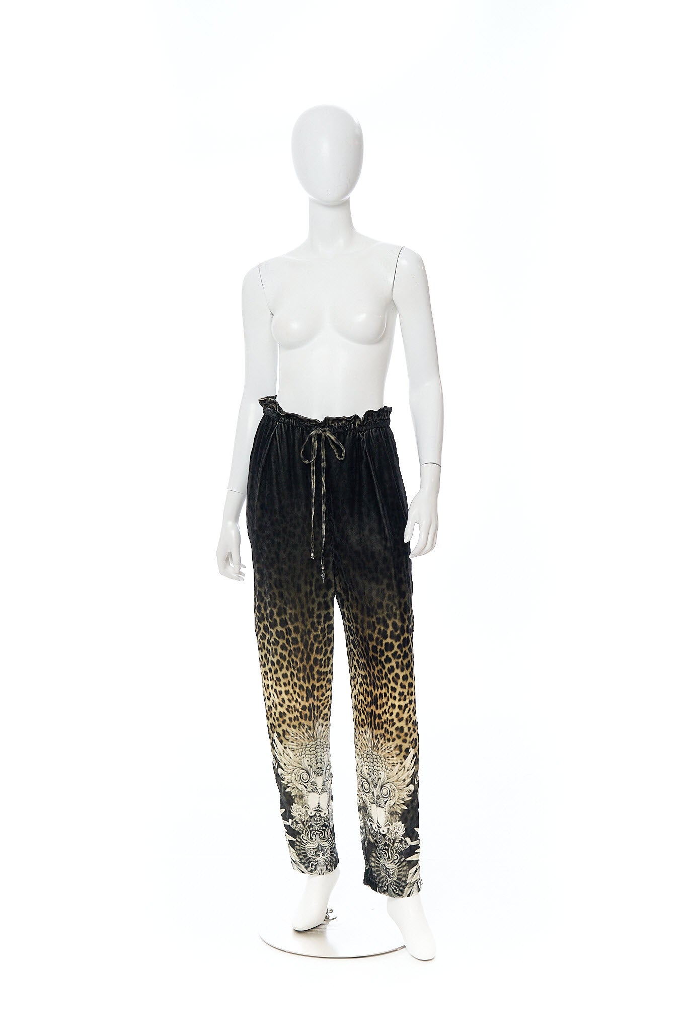 TUCK FRONT HAREM PANT