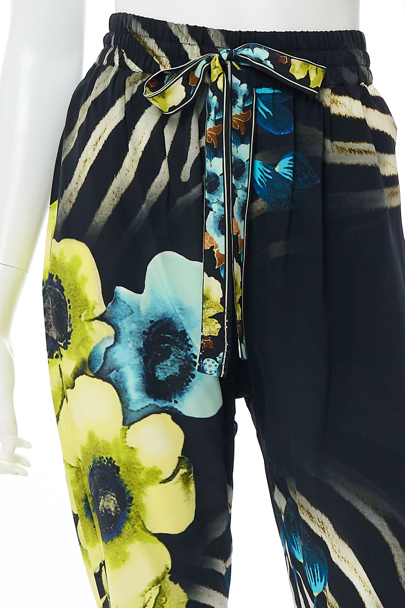 DROP CROTCH SLIM LEG PANT