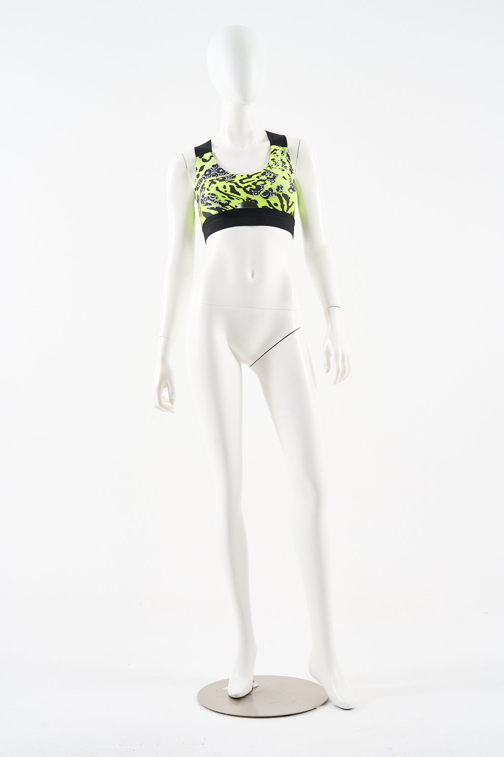 JACQUARD ELASTIC STRAP BRA