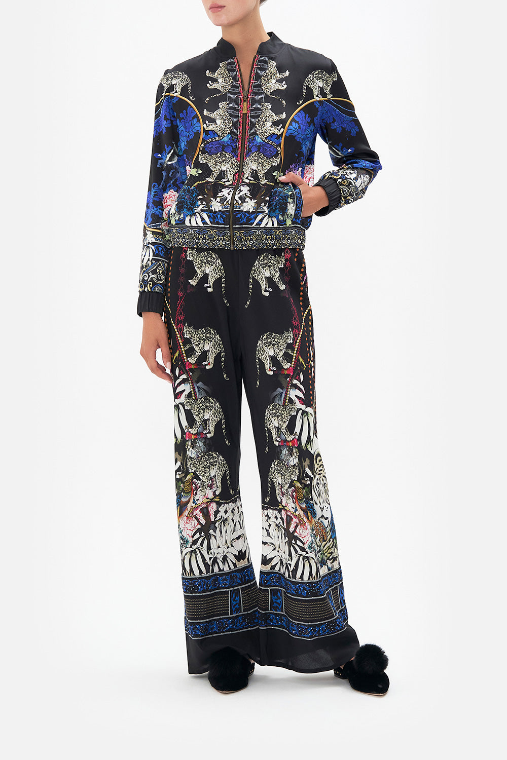 BIAS CUT DRAWSTRING PANT