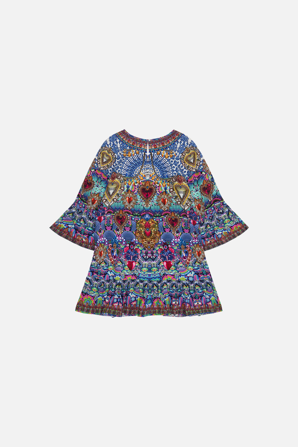 KIDS A-LINE GATHERED DRESS 12-14