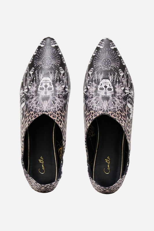 VENETIAN SLIPPER WITH COLLAPSABLE HEEL
