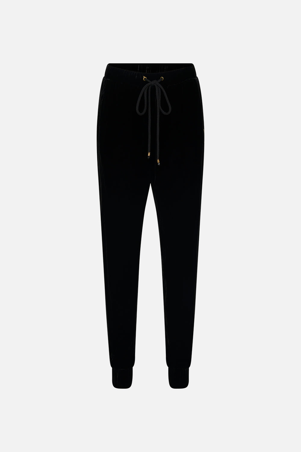 VELVET DROP CROTCH PANT