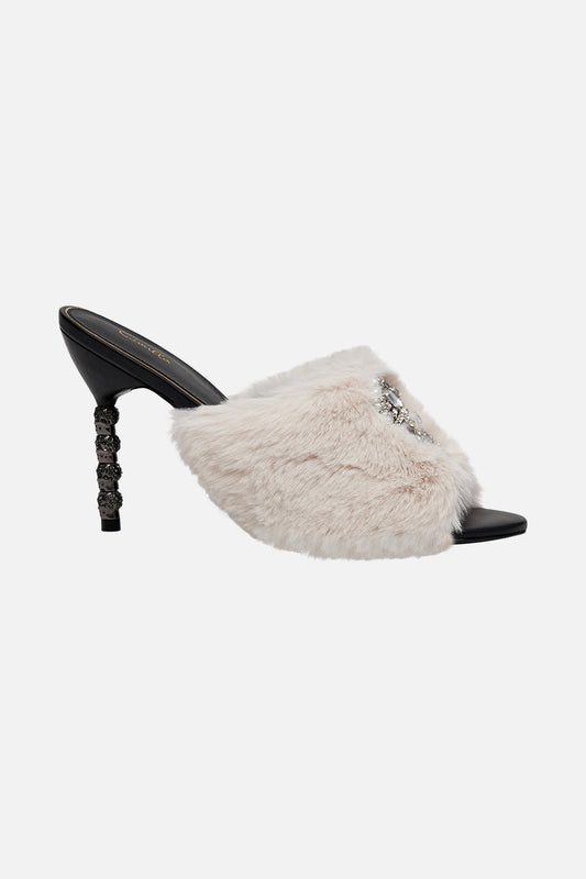 STATEMENT HIGH HEEL MULE