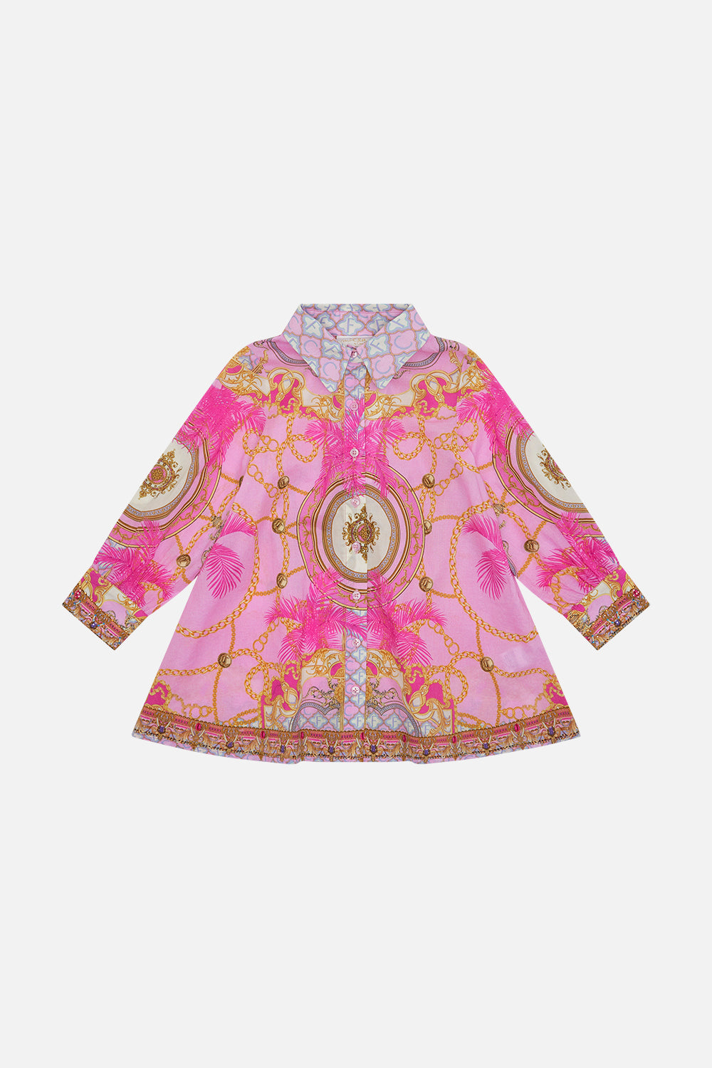 KIDS MINI SHIRT DRESS  12-14