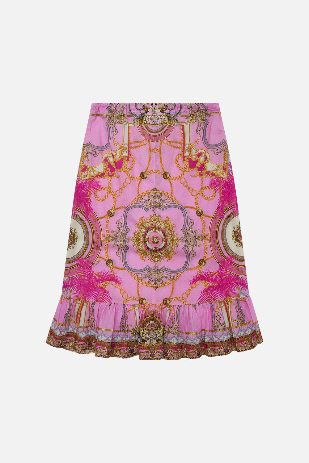 KIDS FRILL HEM TIERED DRESS 12-14