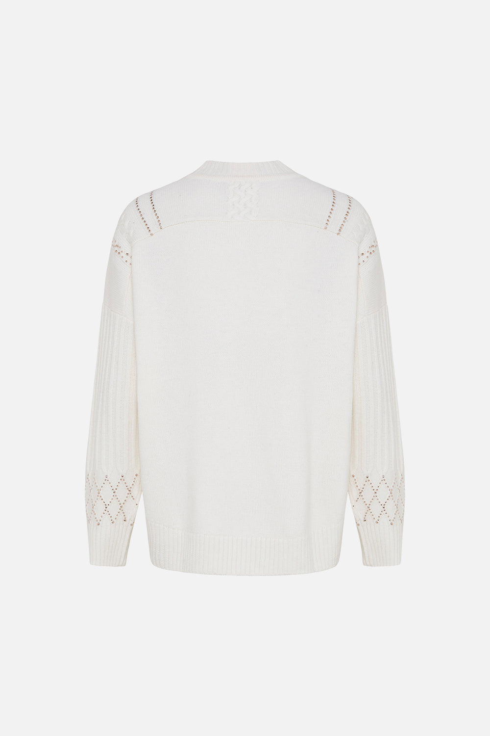 CREW NECK COCOON JUMPER