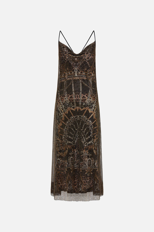 BIAS HALTER DRESS