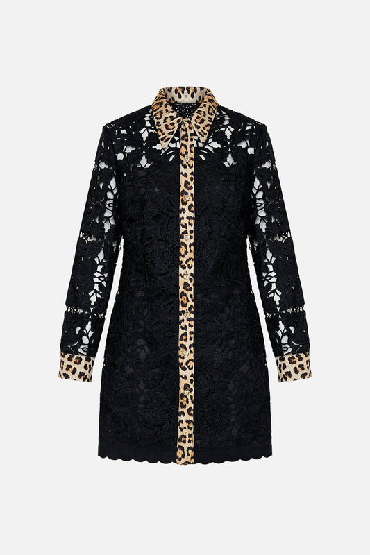 LONG SLEEVE TUNIC DRESS