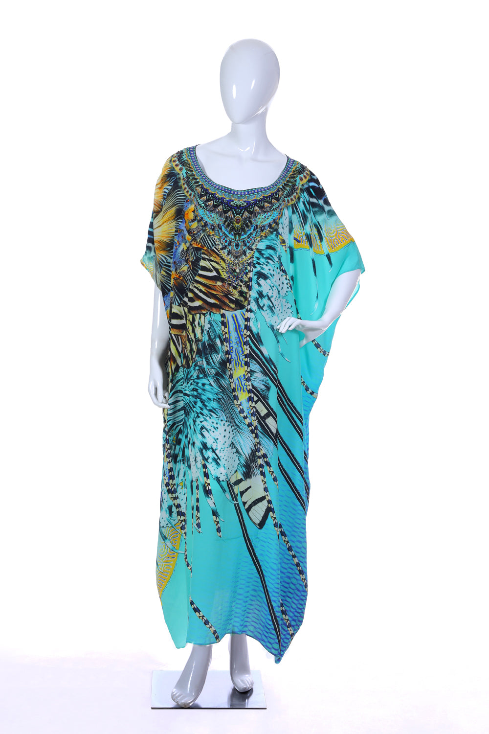 ROUND NECK KAFTAN