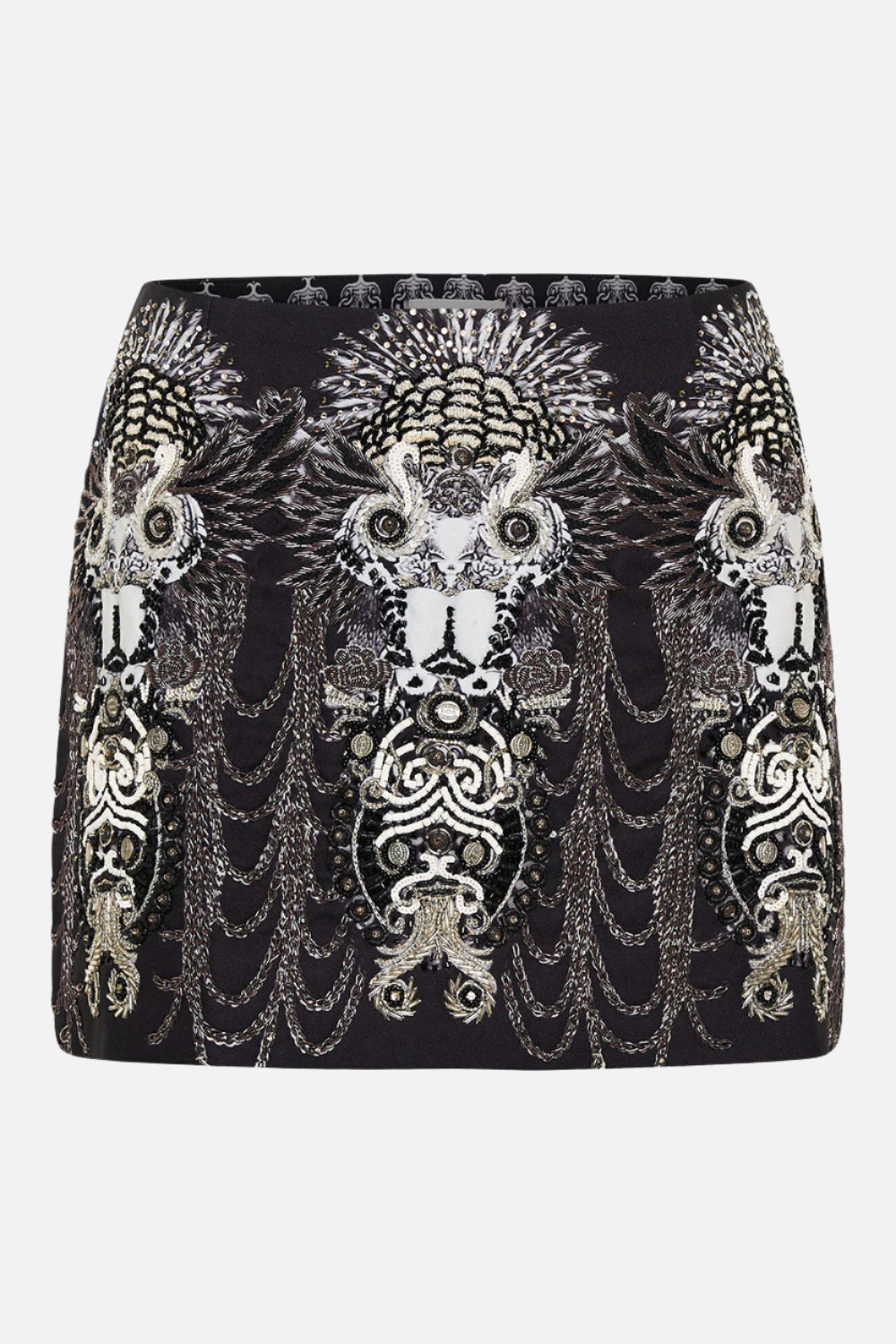 EMBELLISHED MINI SKIRT