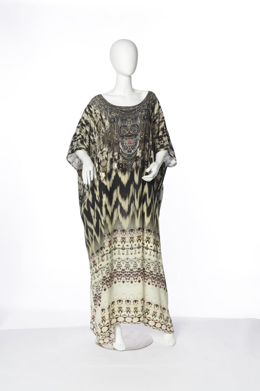 ROUND NECK KAFTAN