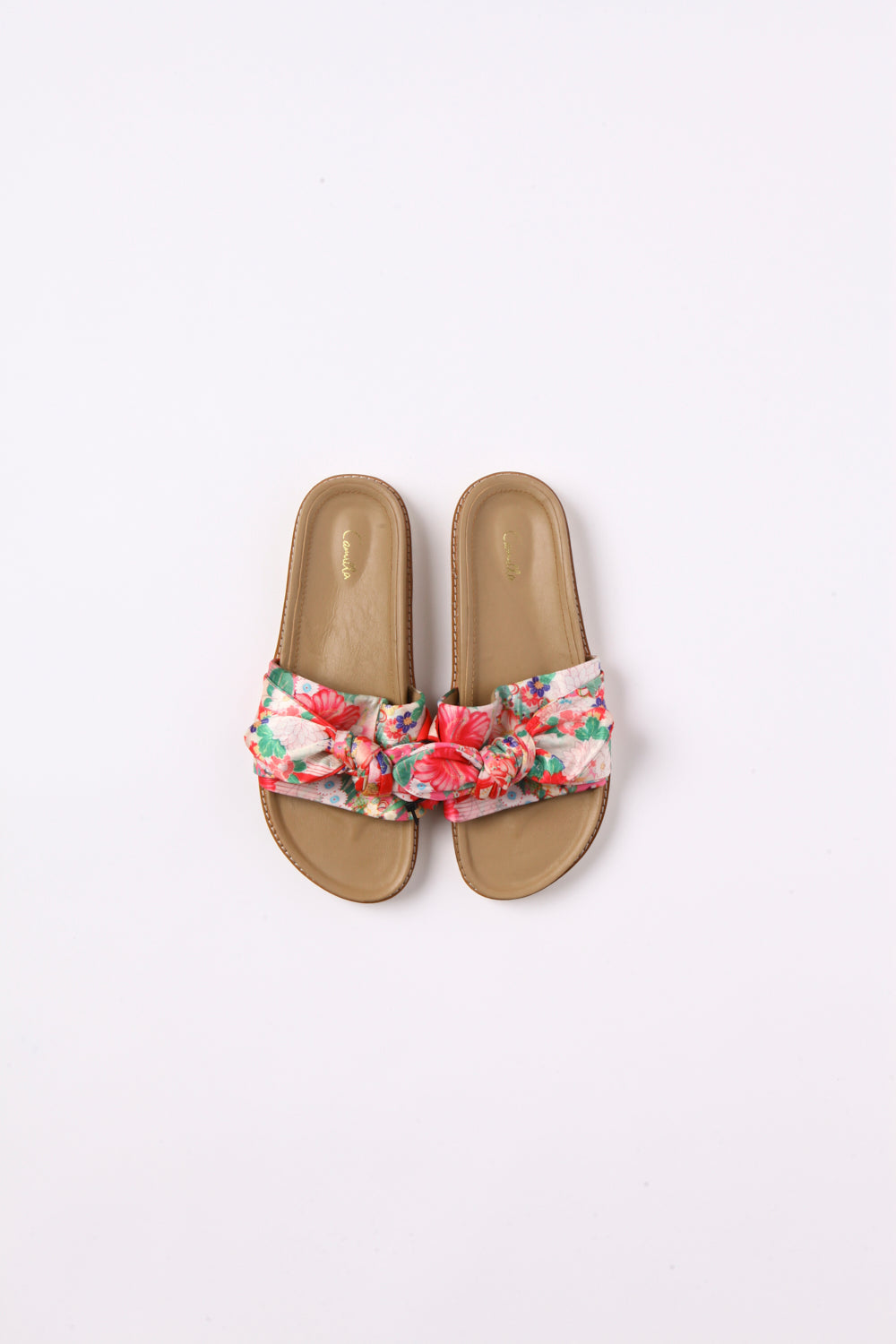 OBI TIE FOOTBED SLIDE