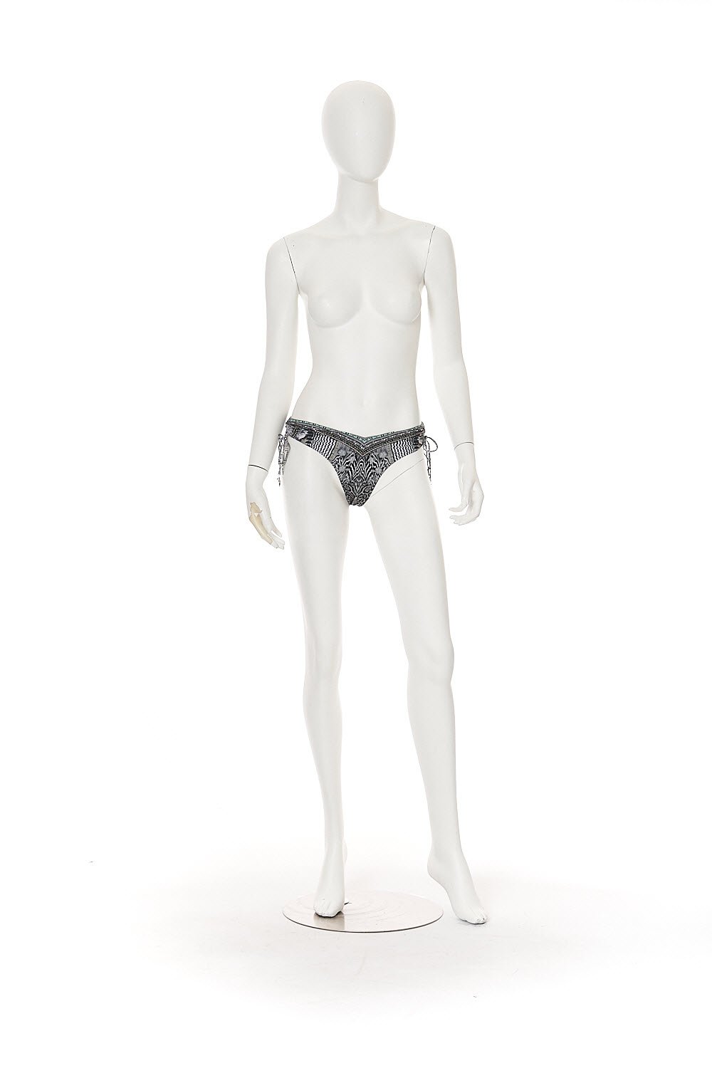 HIGH LEG RUCHED SIDE PANT