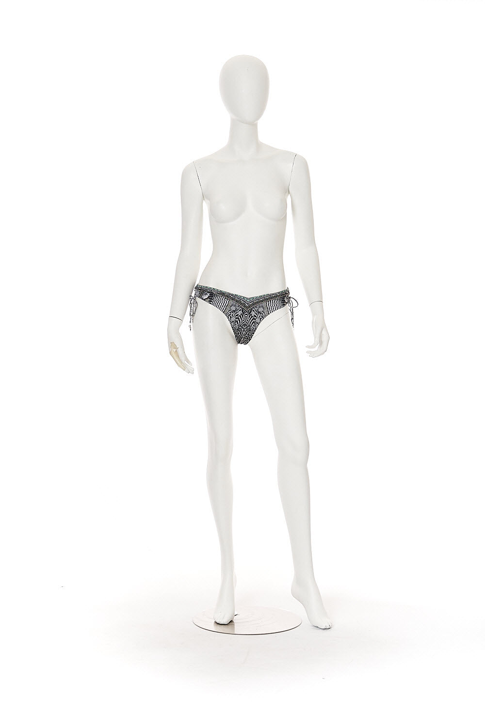 HIGH LEG RUCHED SIDE PANT