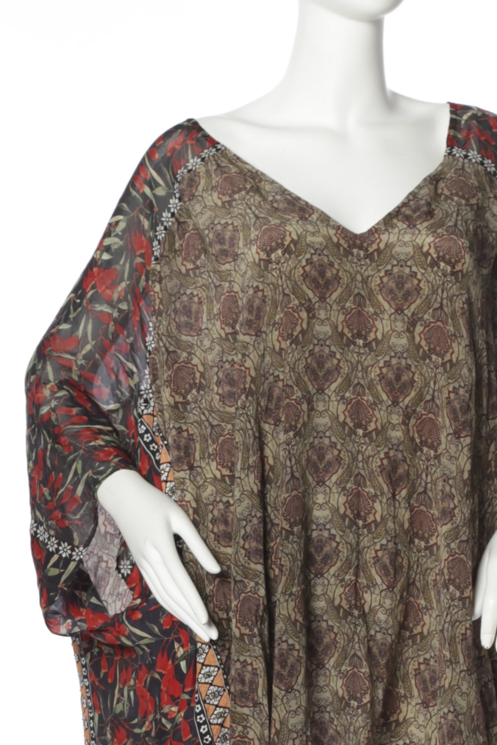 SHORT KAFTAN WITH YOKE