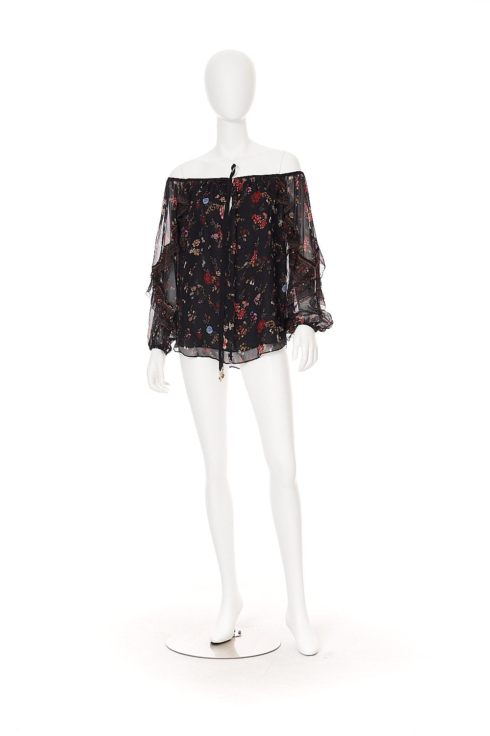 BLOUSON DROP SHOULDER BLOUSE