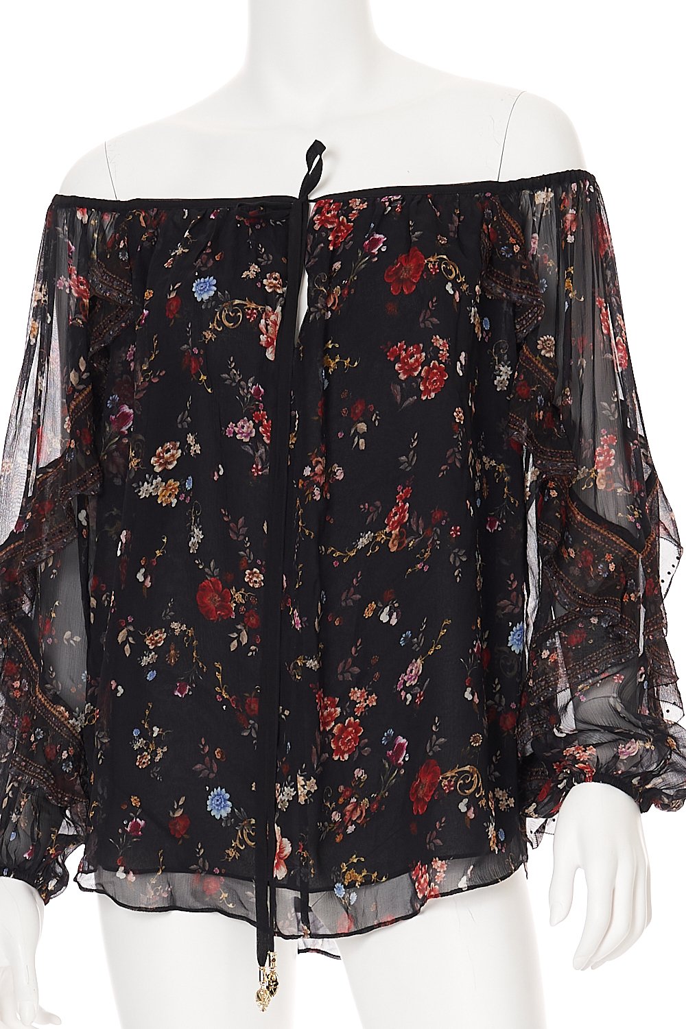 BLOUSON DROP SHOULDER BLOUSE