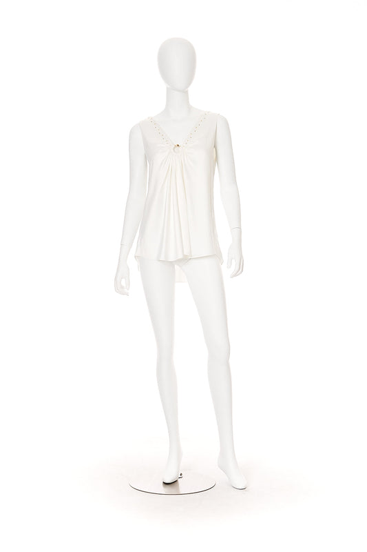 WIDE STRAP U-RING TOP