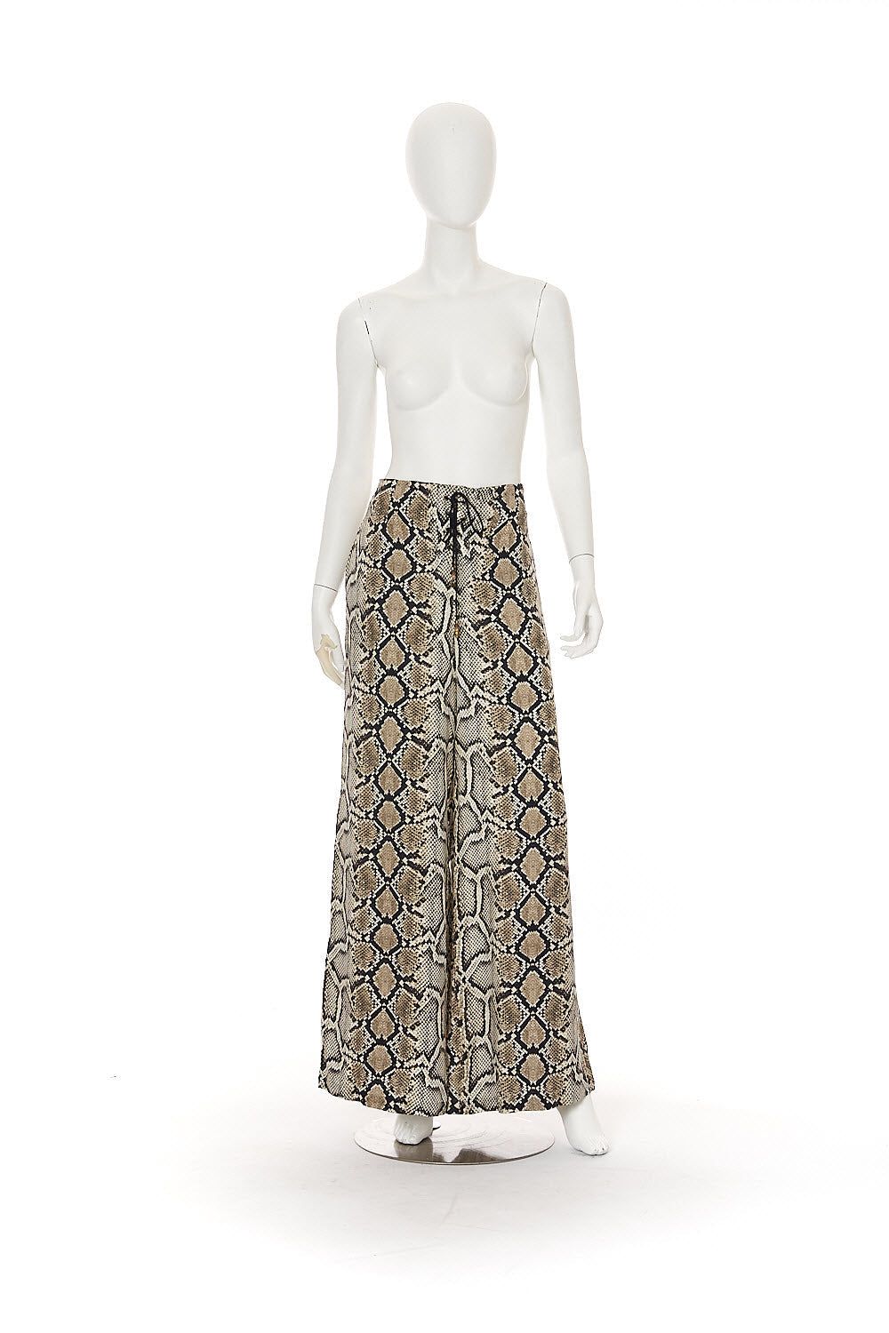 LACE UP FRONT FLARED PANT