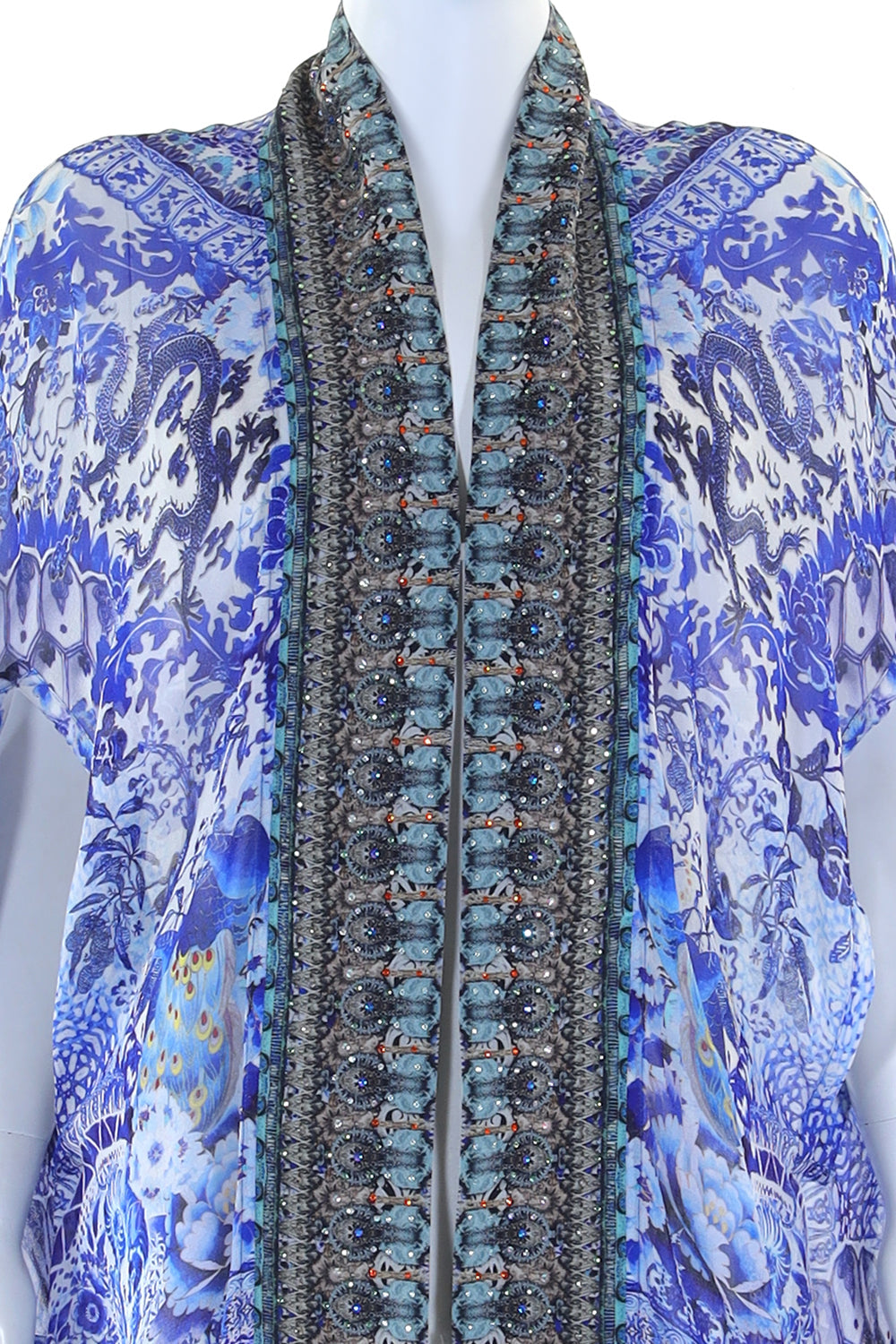 OPEN FRONT CARDI CAPE