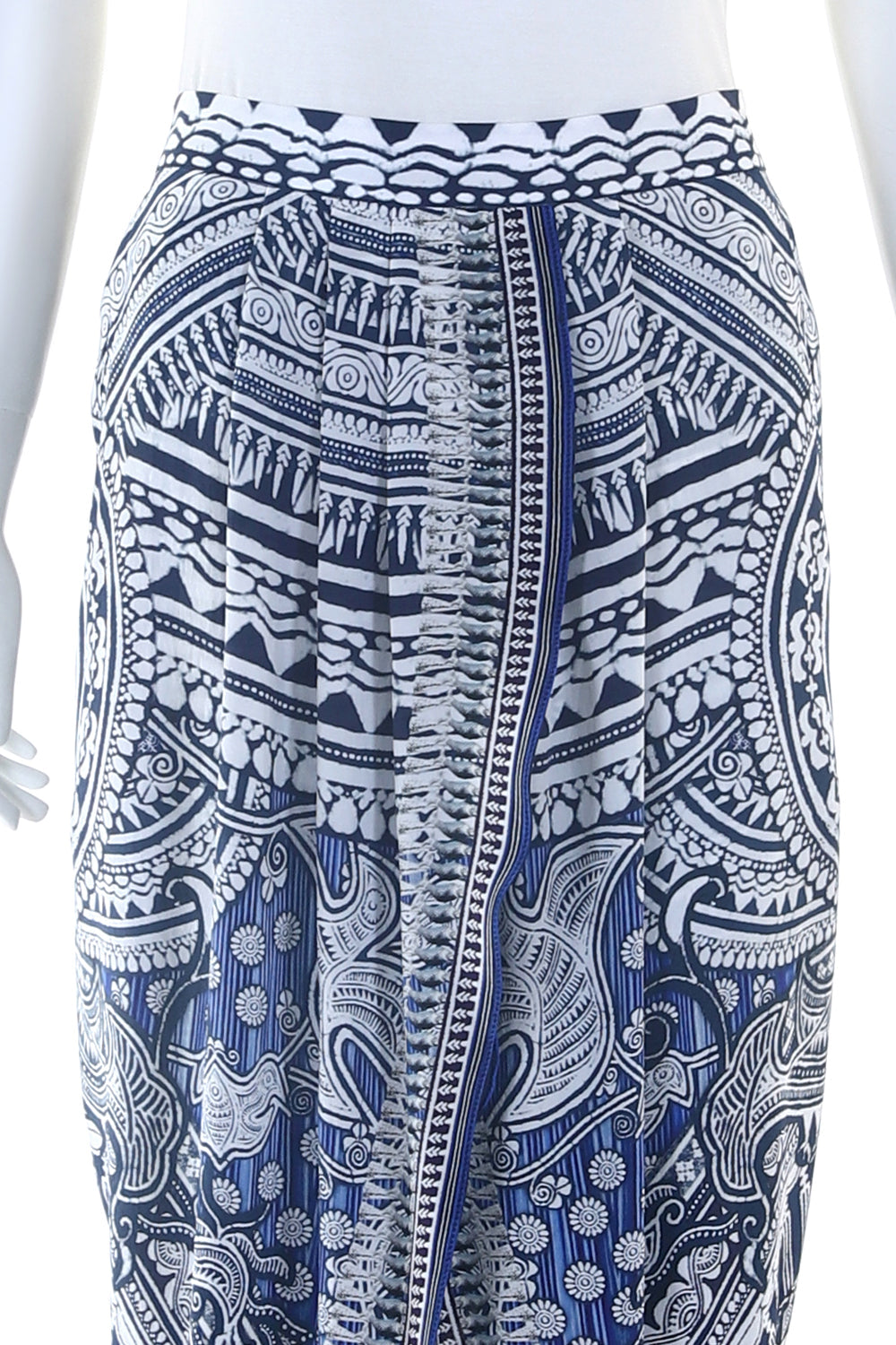 GATHERED WRAP FRONT TROUSER
