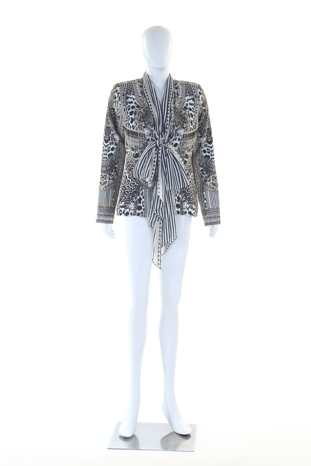 JACKET WITH REMOVABLE COLLAR