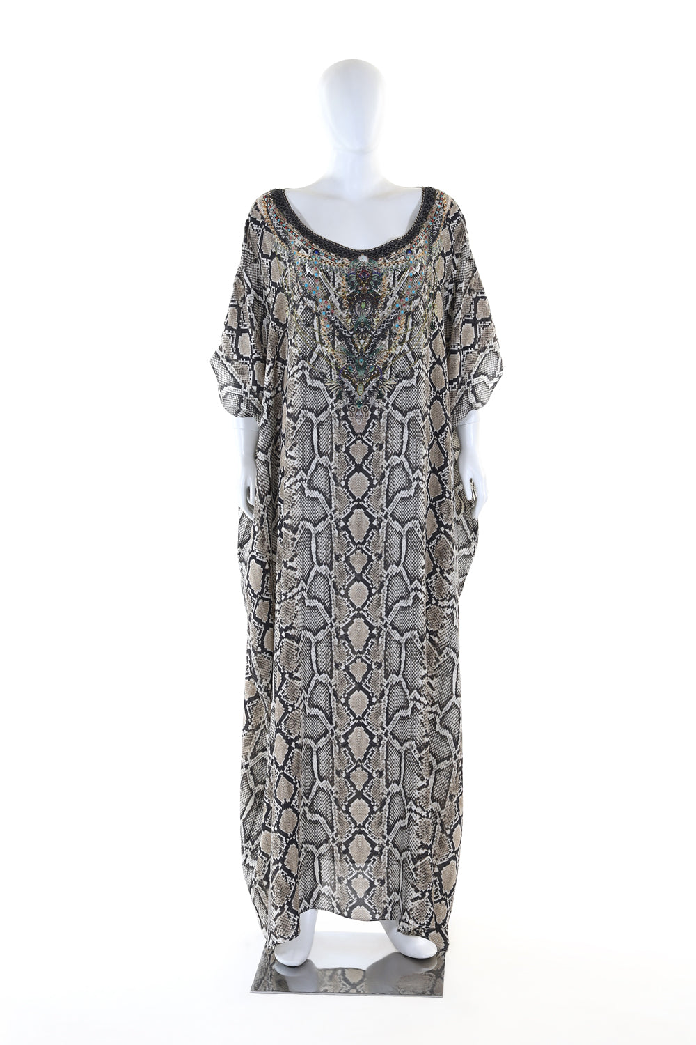 ROUND NECK KAFTAN