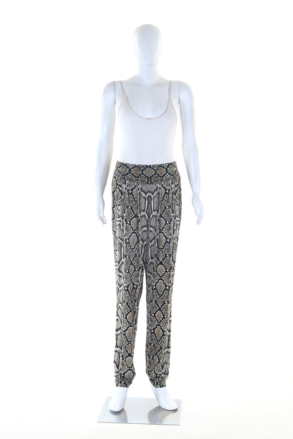 HAREM PANT WITH FRONT PLEATS