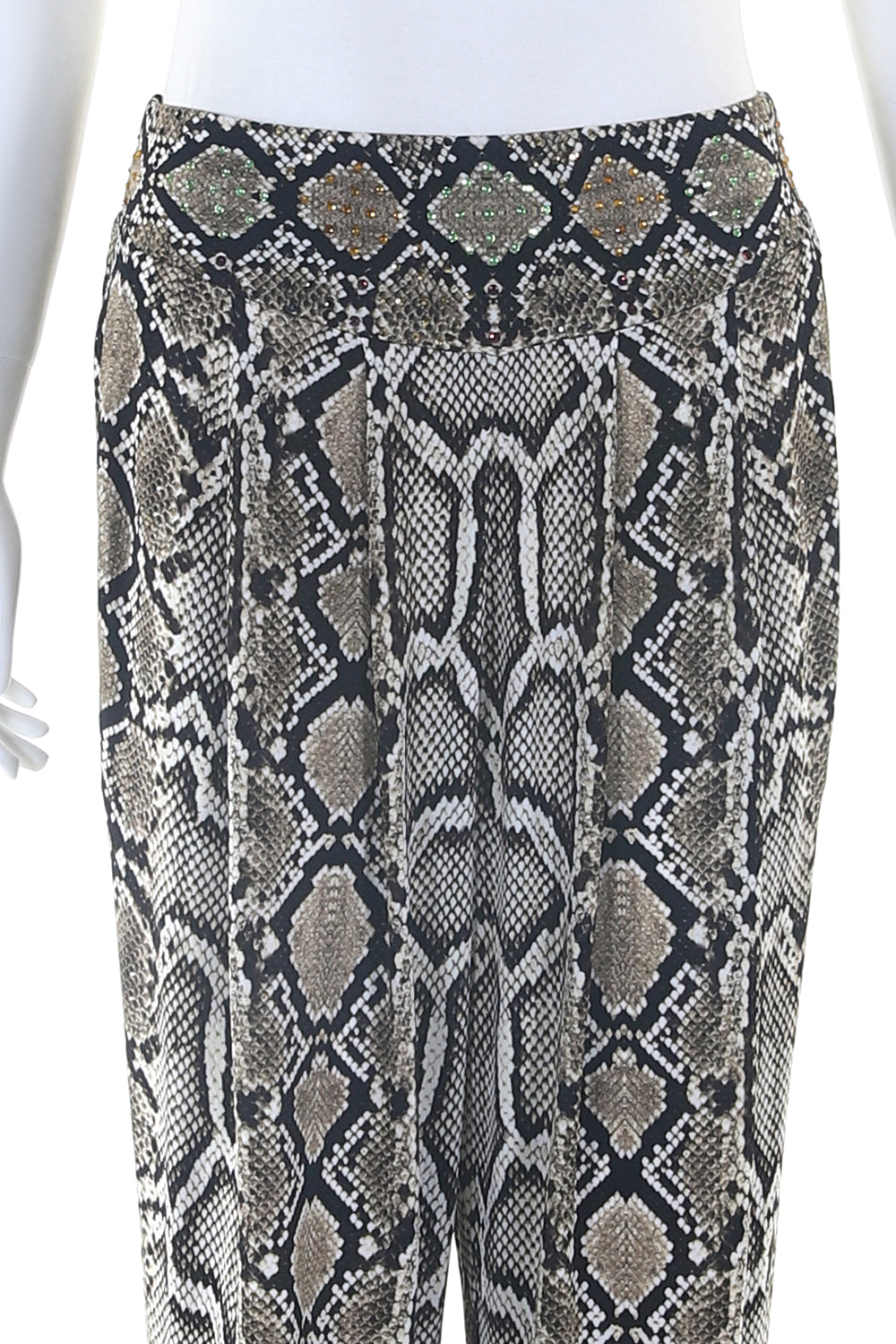 HAREM PANT WITH FRONT PLEATS