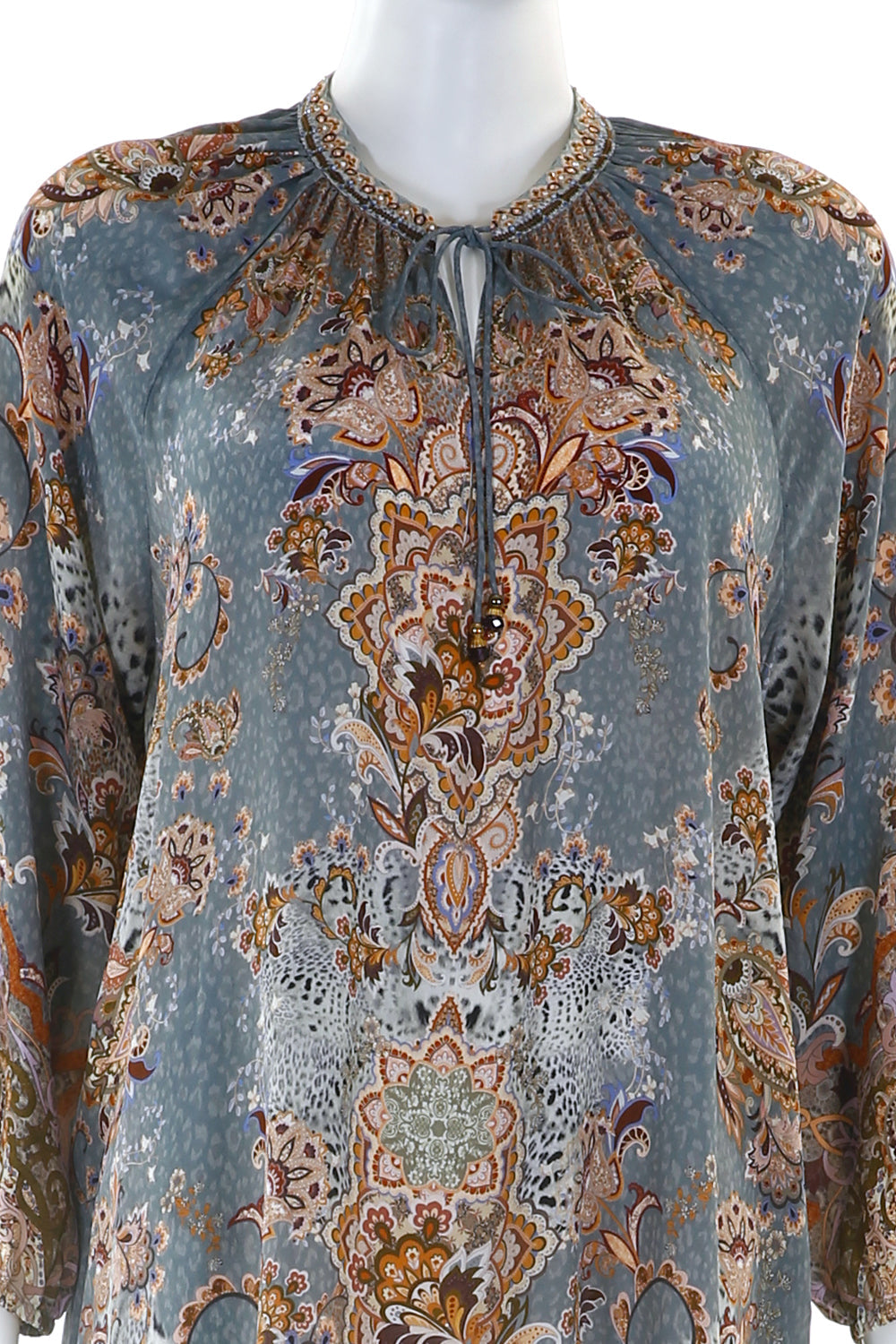 RAGLAN SLEEVE TUNIC DRESS