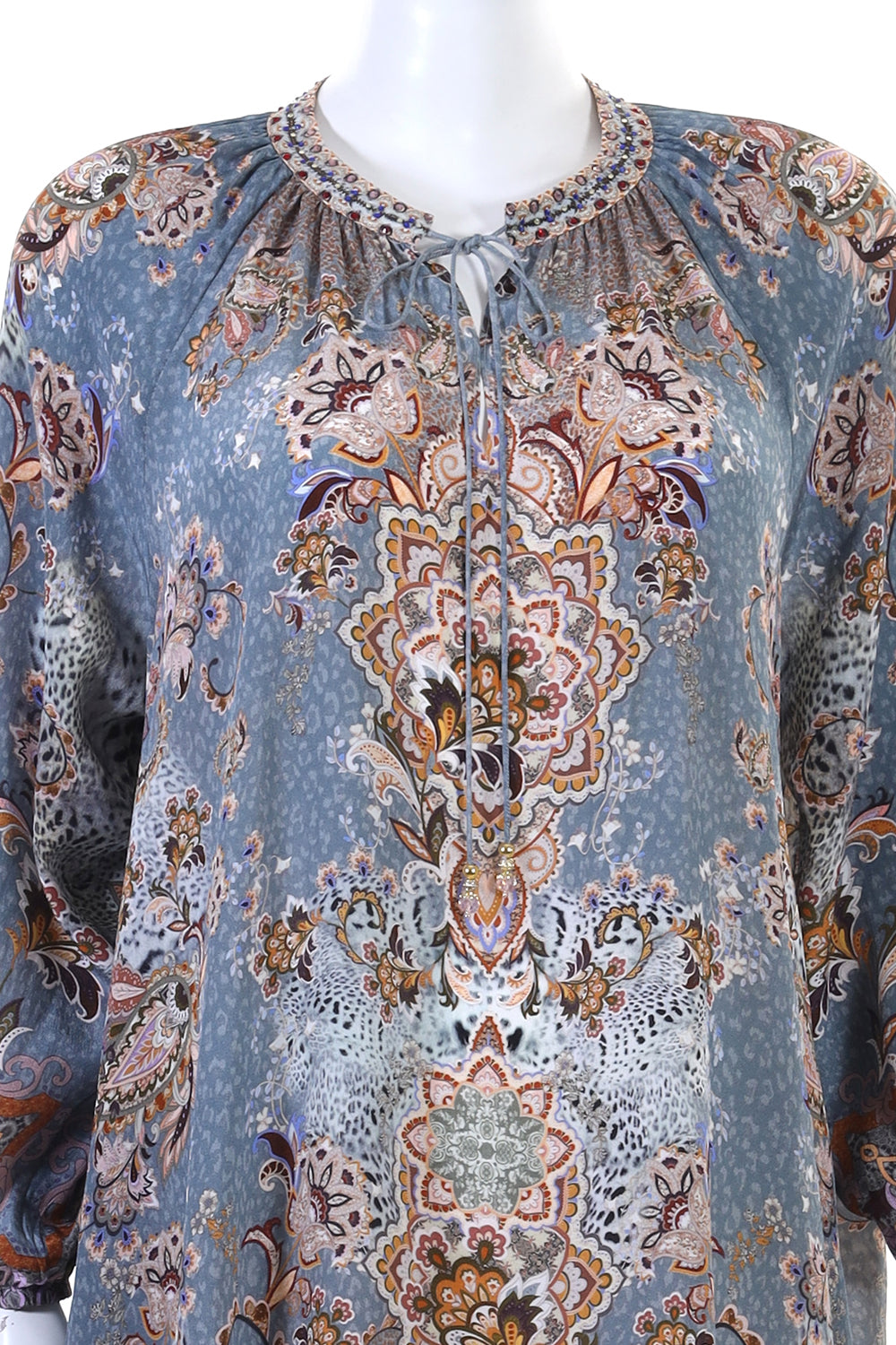 RAGLAN SLEEVE TUNIC DRESS