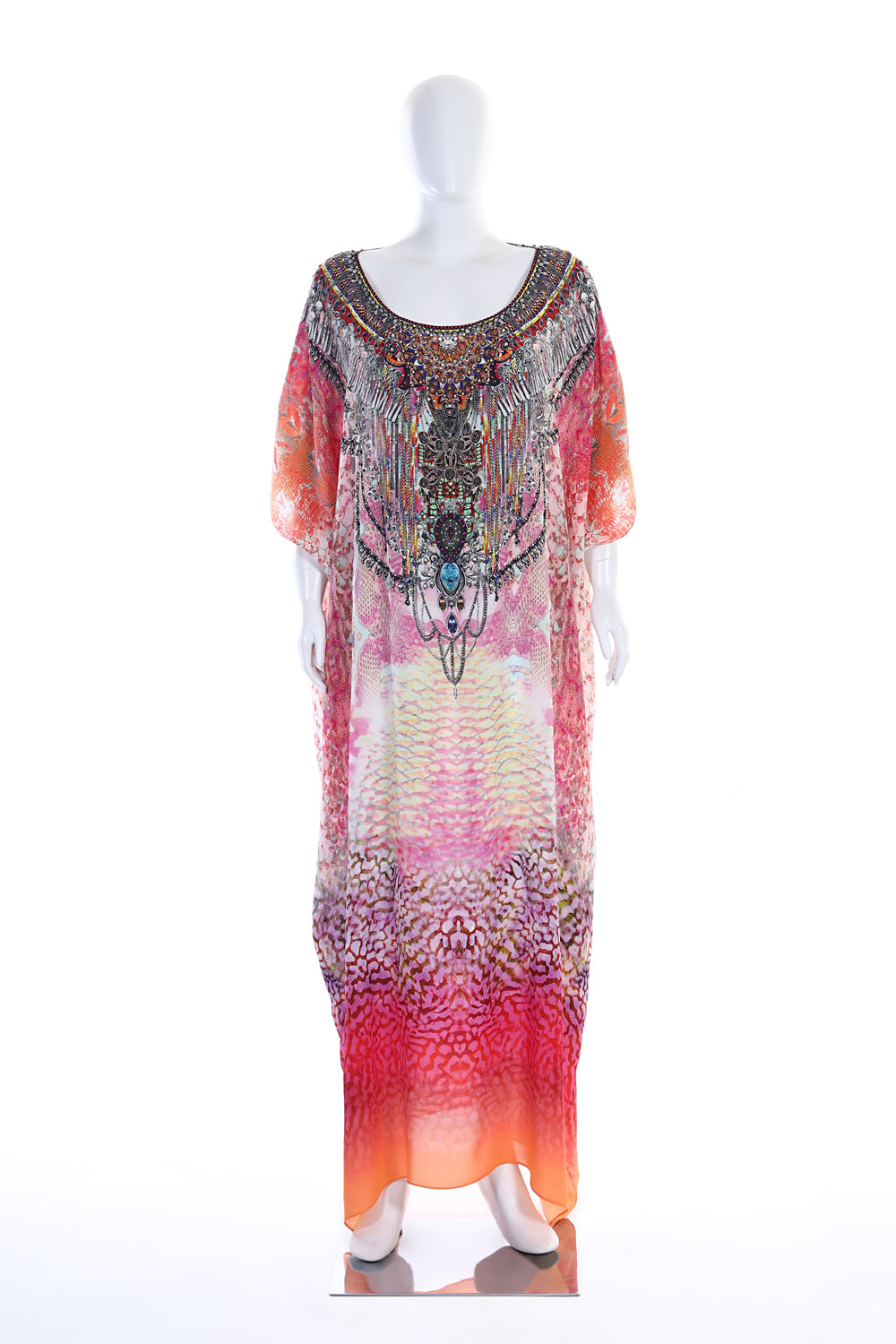 ROUND NECK KAFTAN
