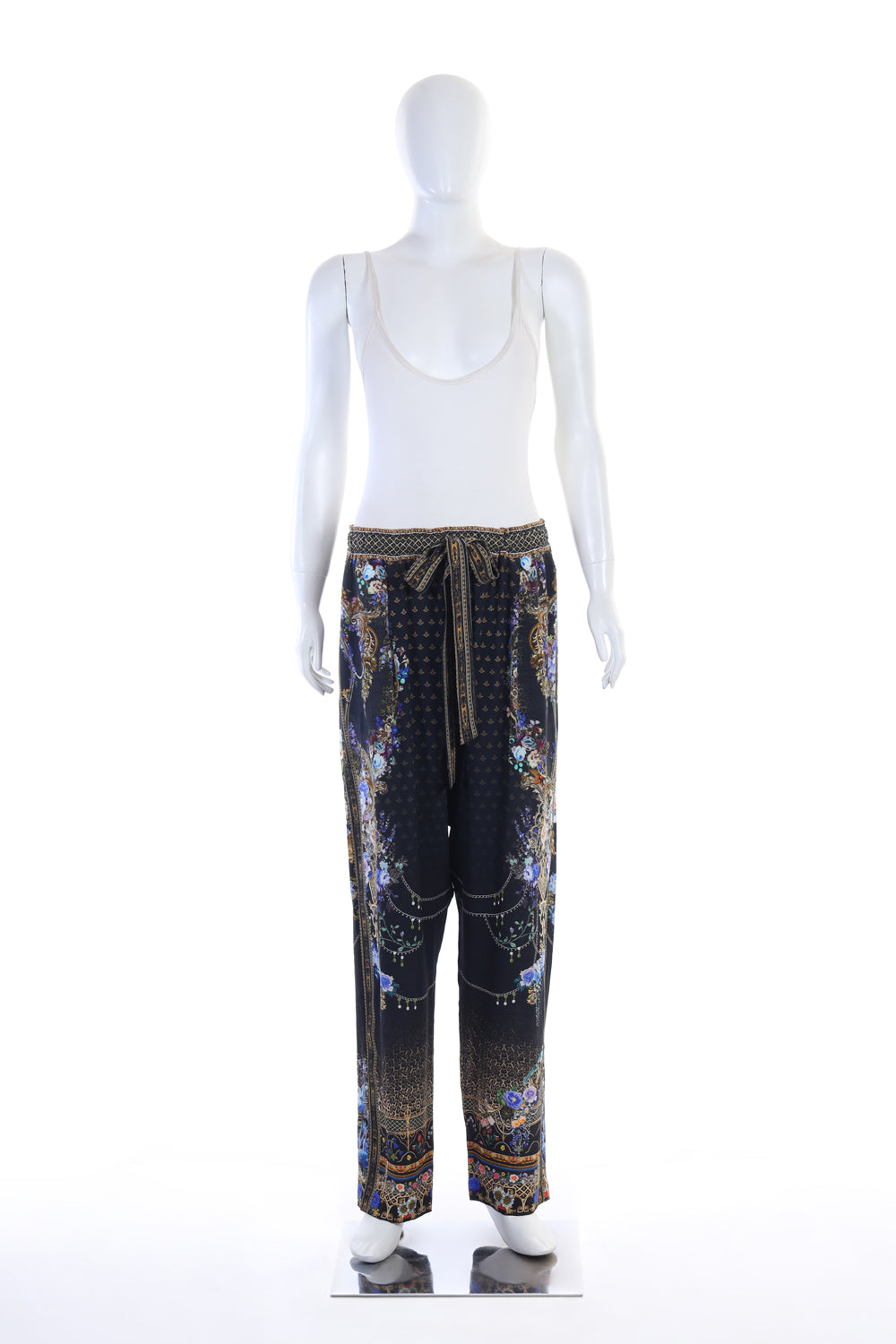 DROP CROTCH SLIM LEG PANT