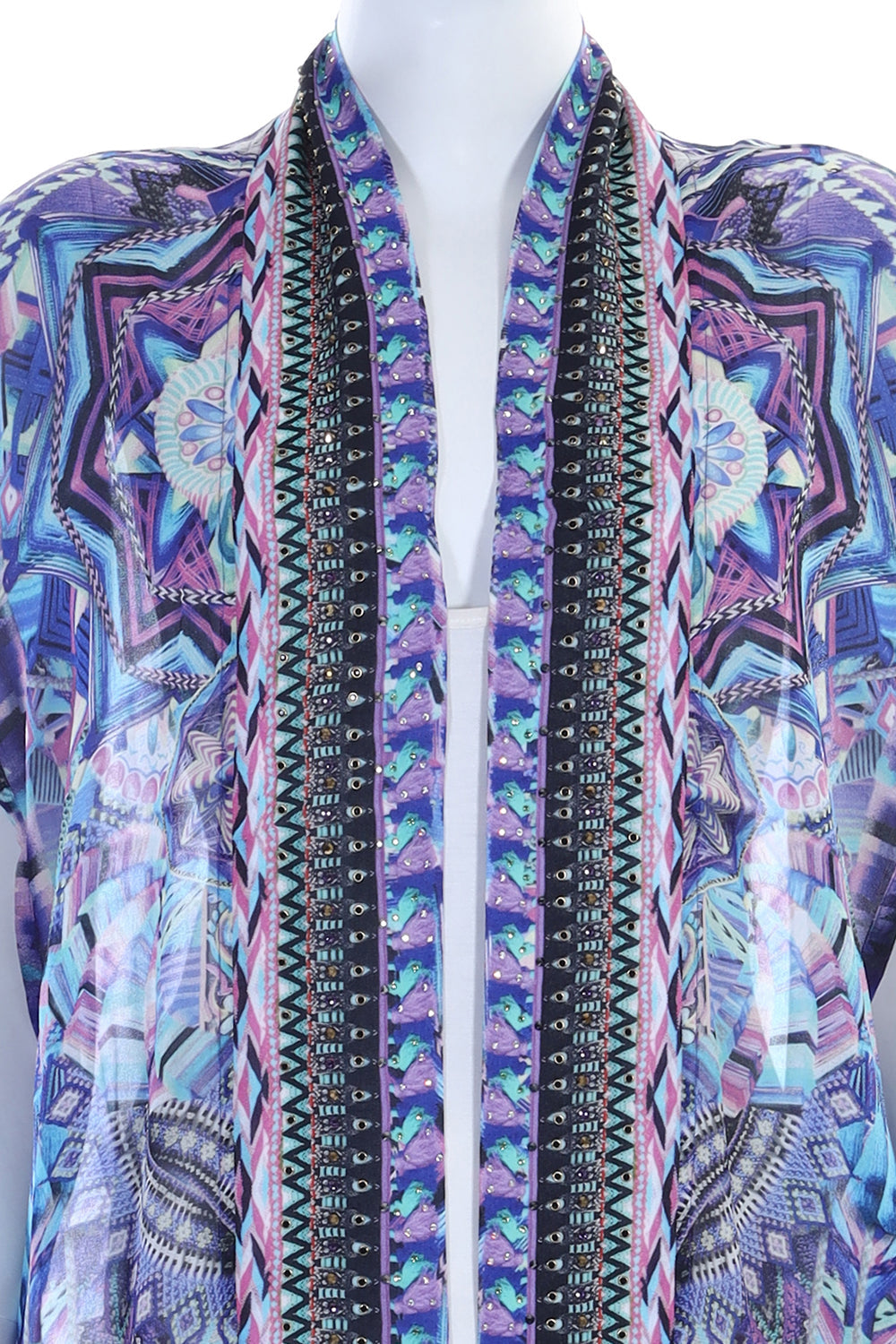 OPEN FRONT CARDI CAPE