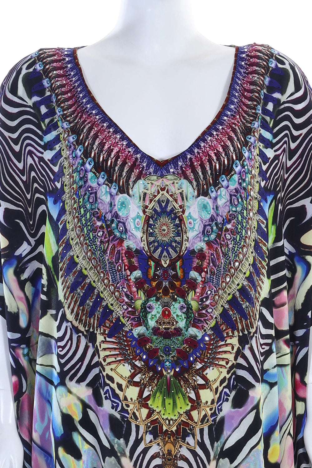V-NECK KAFTAN