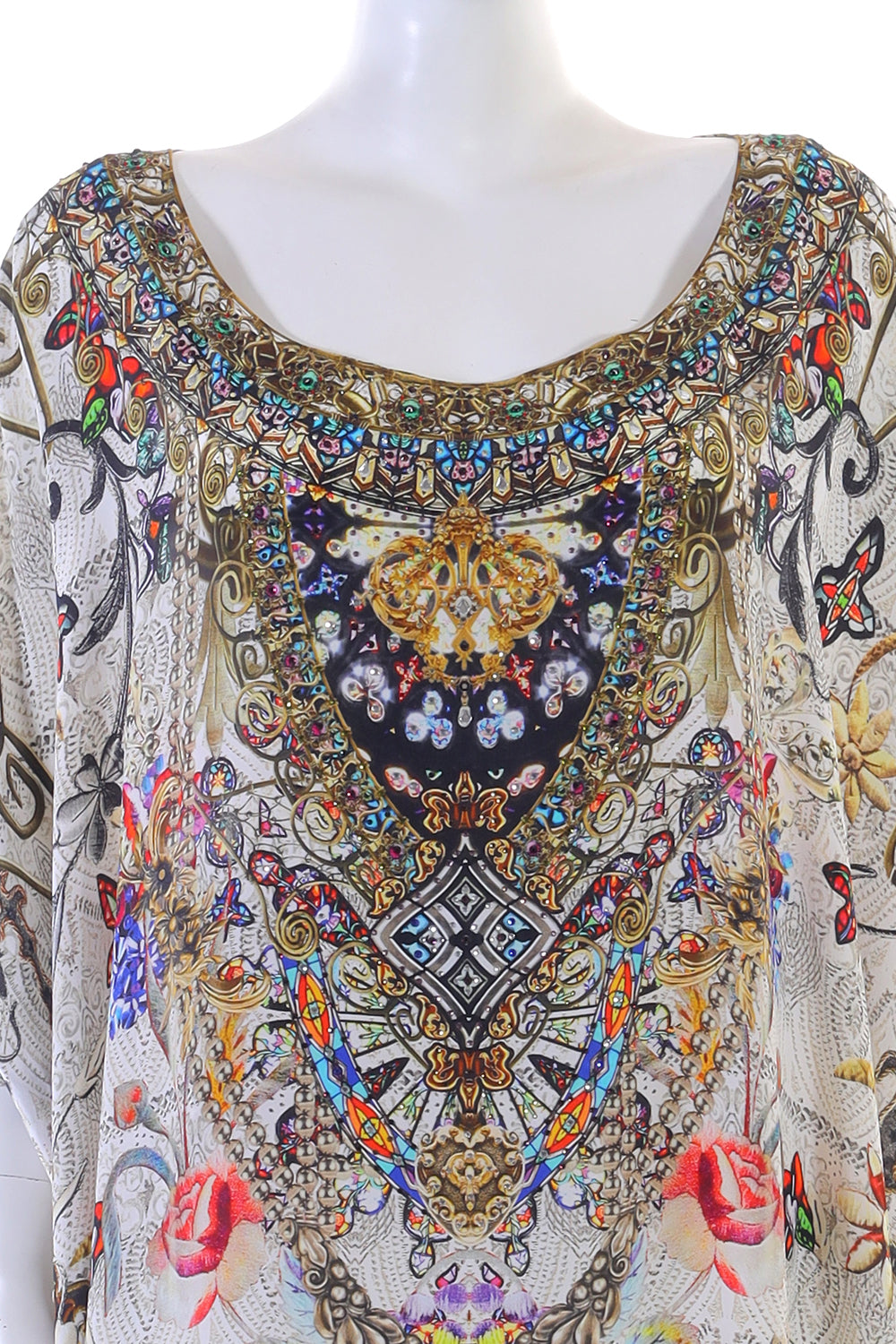 ROUND NECK KAFTAN