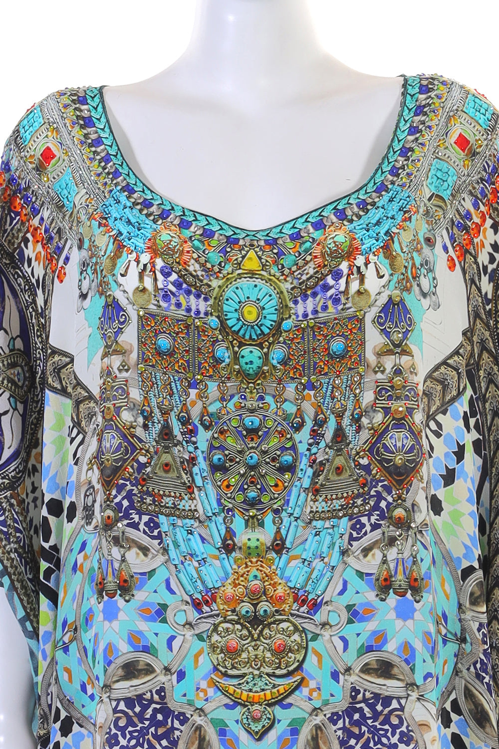 ROUND NECK KAFTAN