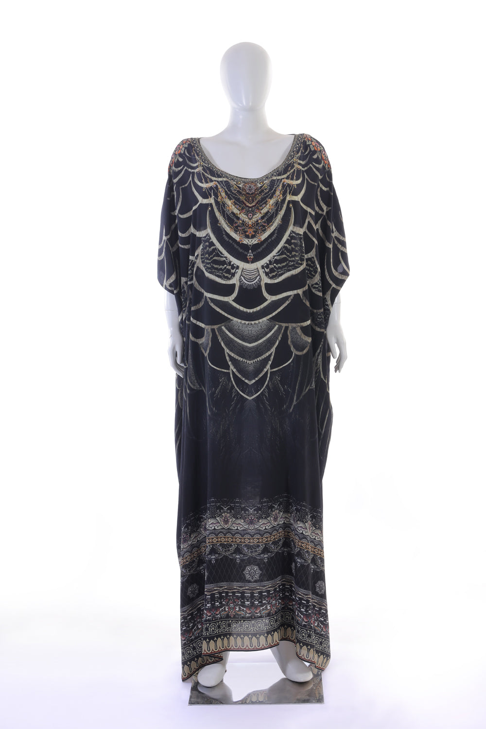 ROUND NECK KAFTAN